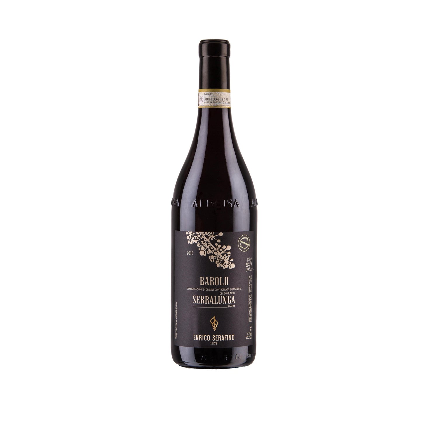 BAROLO DOCG M.G.A del comune di  Serralunga d'Alba 2015